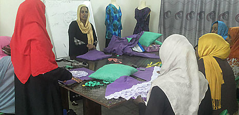 نسرين صالح.. من ممارسة هوايتها في غرفة صغيرة إلى تأسيس أكاديمية تمنح نساء السودان الأمل بواقع أفضل